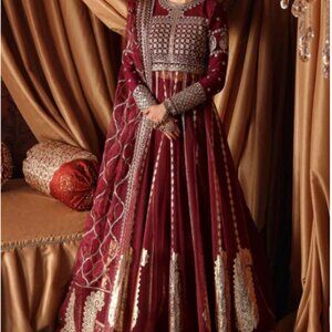 Afrozeh “Muskan” – Brand New Stitched Suit (Size XL)